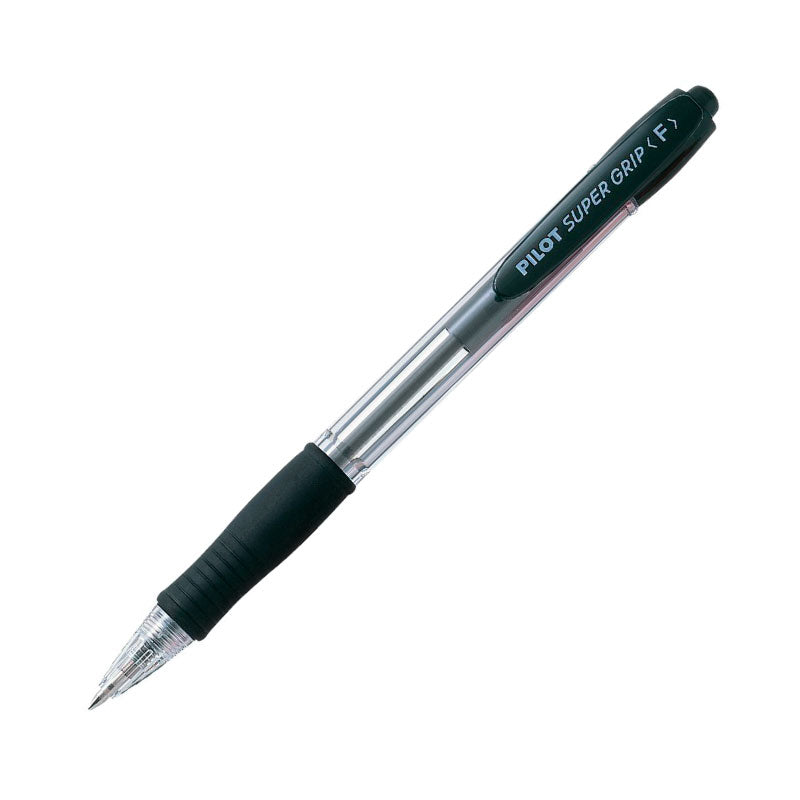 PILOT Super Grip Ball Pen F-Black