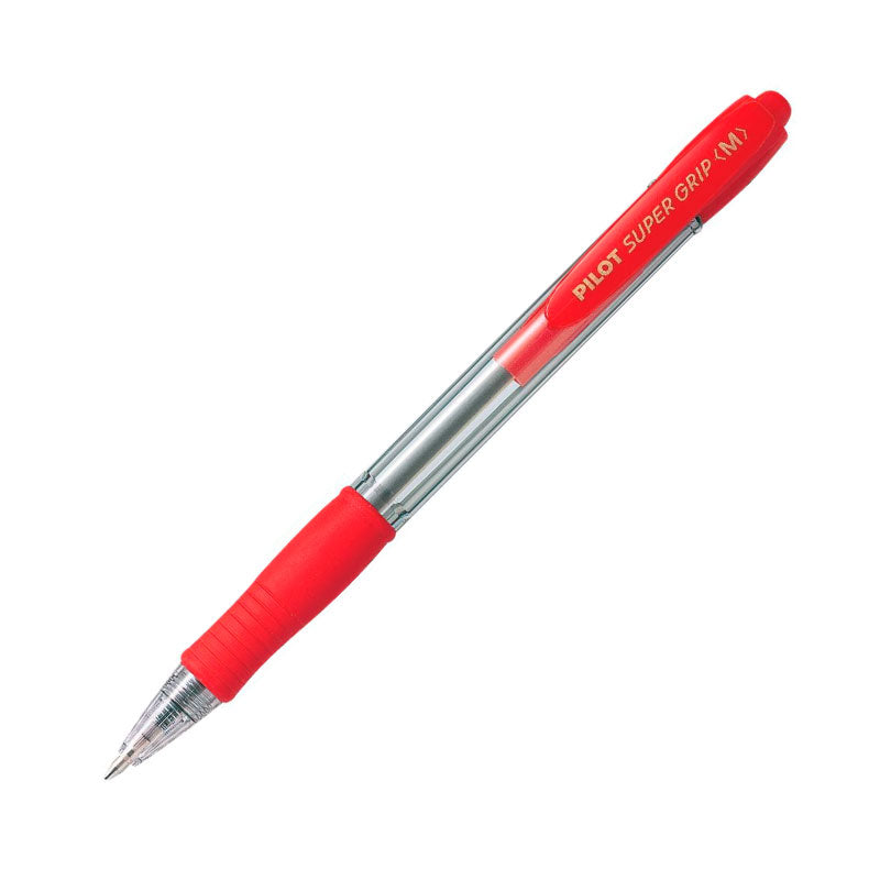 PILOT Super Grip Ball Pen M-Red