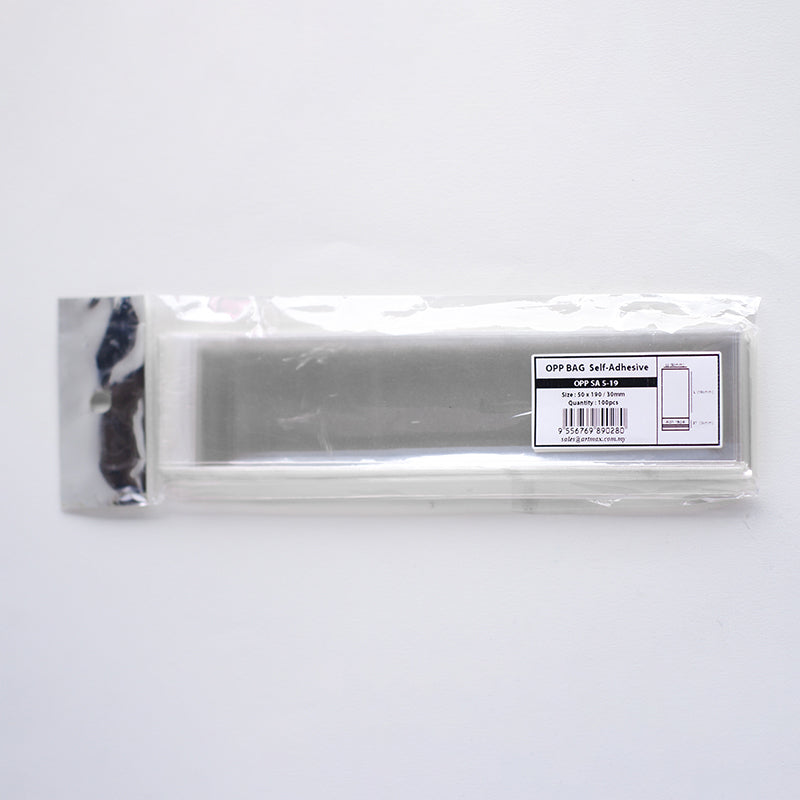 OPP Bag SA 50x190/30mm 100s