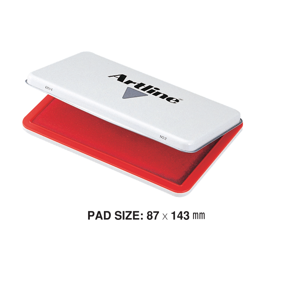 ARTLINE Stamp Pad No.2-Red