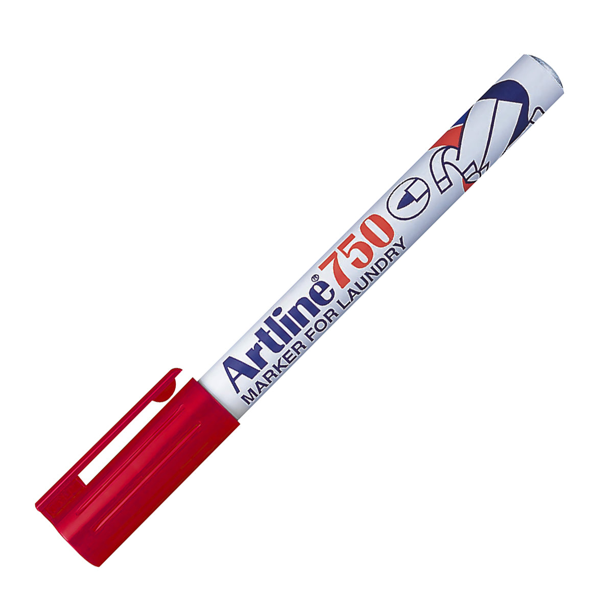 ARTLINE Laundry Marker 750-Red