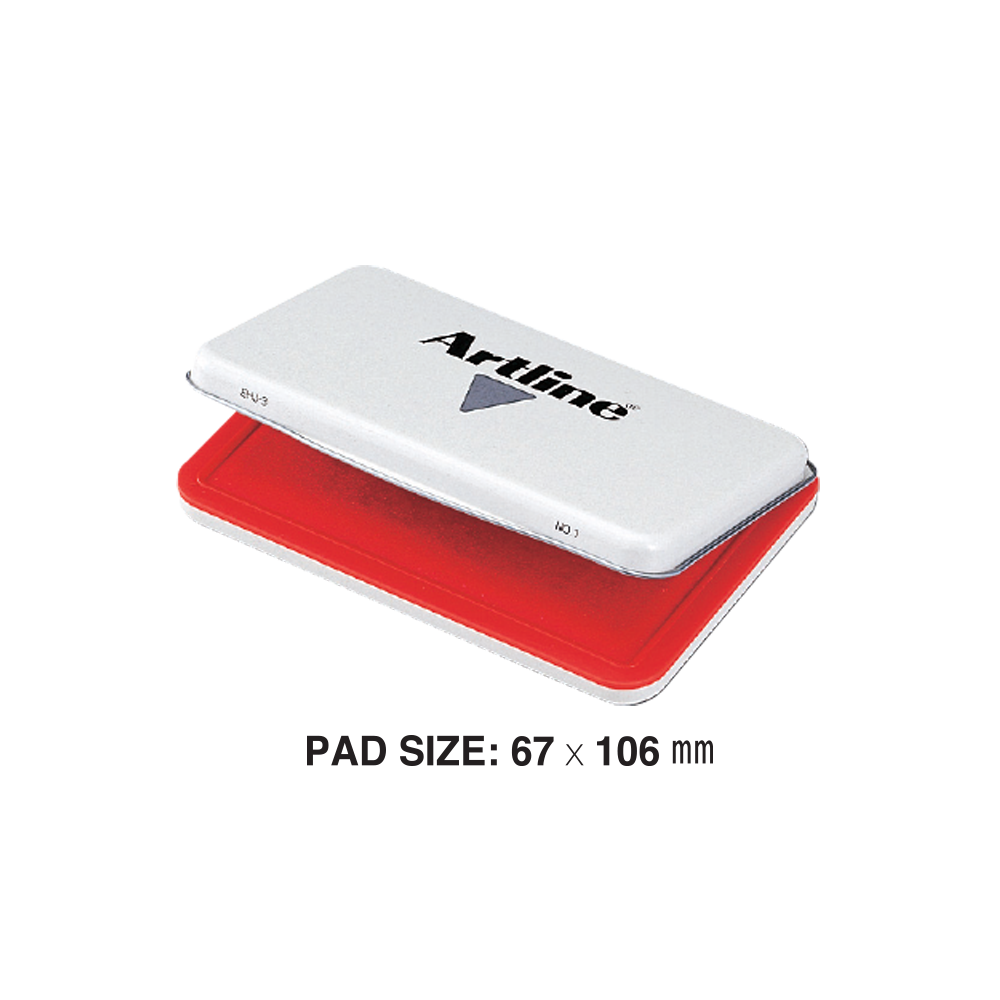 ARTLINE Stamp Pad No.1-Red