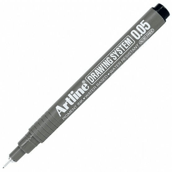 ARTLINE Drawing System 0.1mm-Black