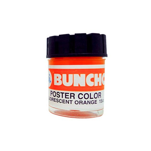 BUNCHO Poster Colour 15cc #F10 Fluo.Orange