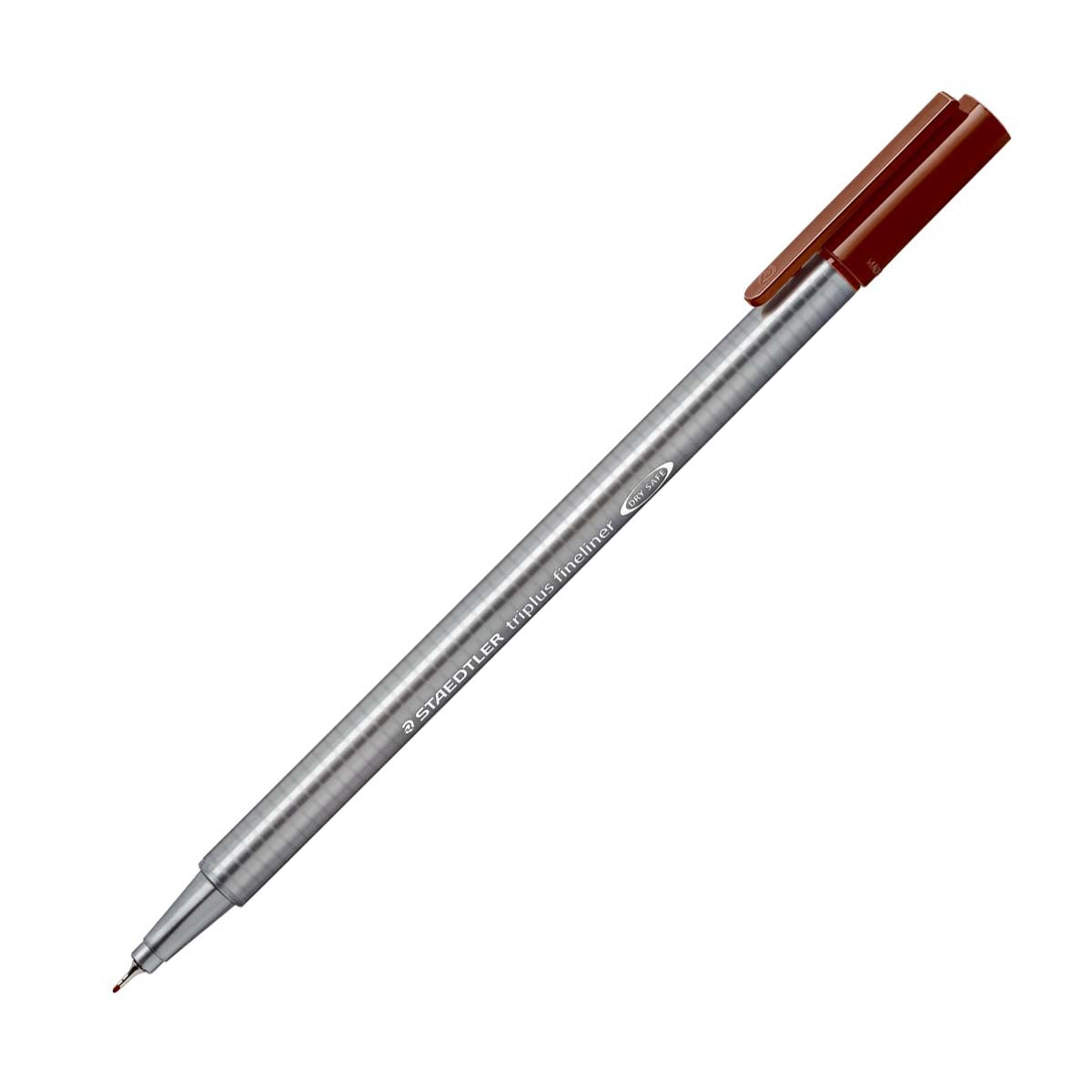 STAEDTLER triplus fineliner 334 076-Dark Brown