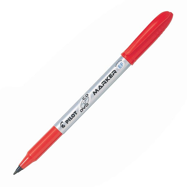 PILOT CD/DVD Marker Red
