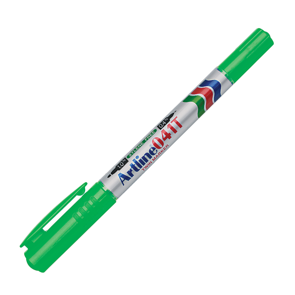 ARTLINE Permanent Twin Marker 041T-Green