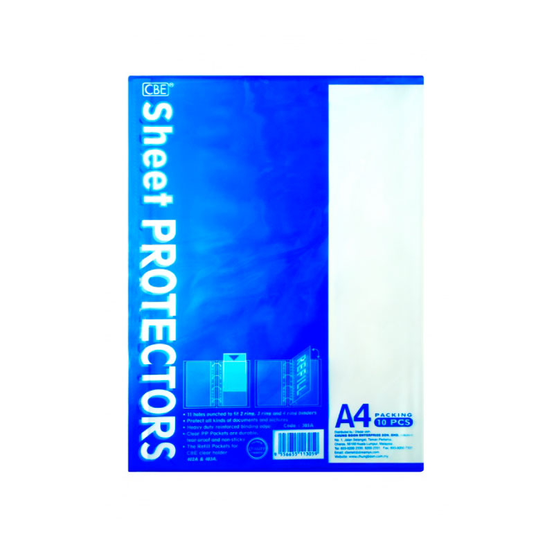 CBE Sheet Protector 305A A4 10s Default Title