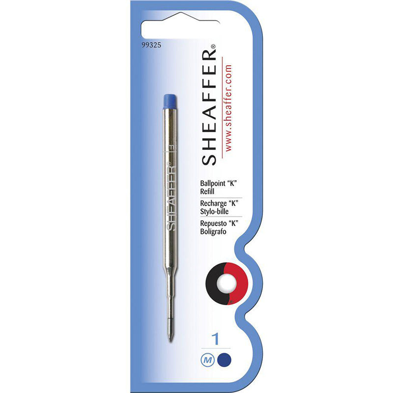 SHEAFFER Ball Pen Refill K-Style SF99325 Medium Blue