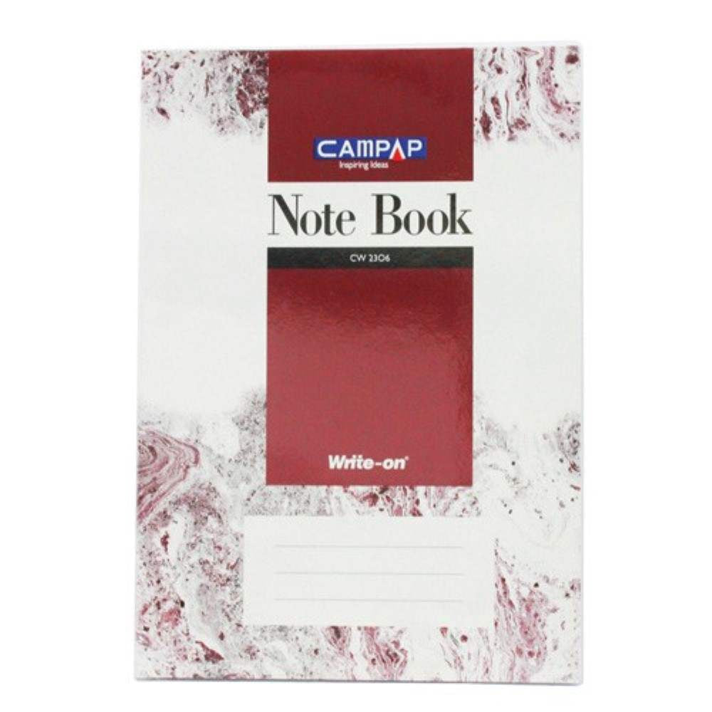 CAMPAP Write-On PVC Cover Notebook CW 2306 A4 200p