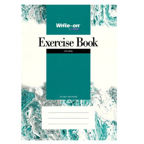 CAMPAP Write-On Exercise Book CW 2506 A4 80pgs