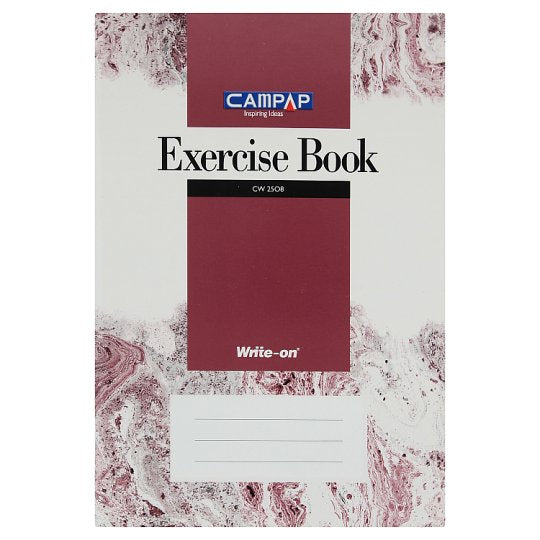 CAMPAP Write-On Exercise Book CW 2508 A4 160pgs