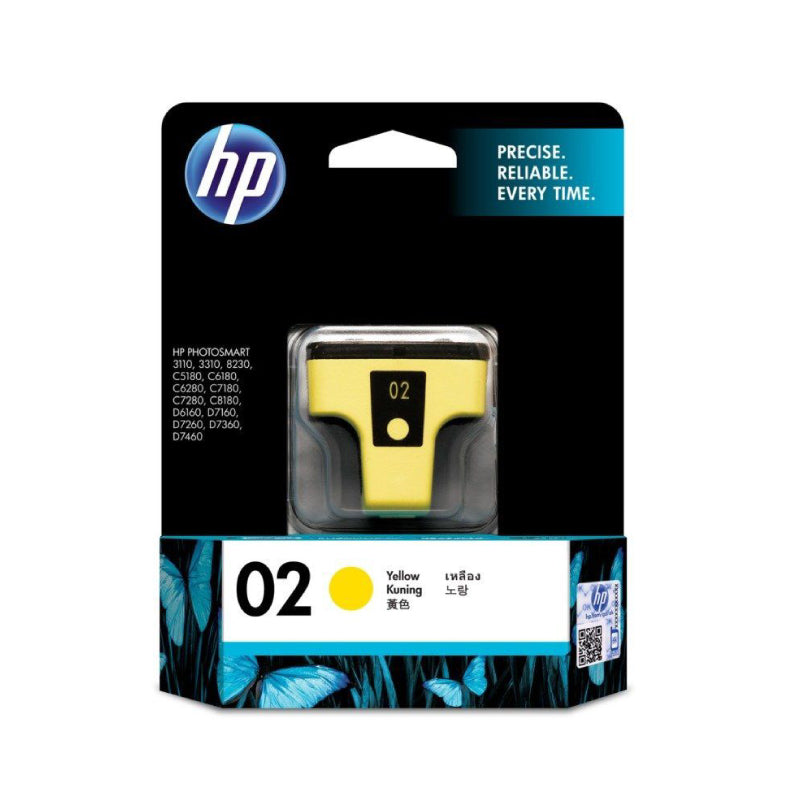 HP Ink Cartridge 02 Yellow Default Title