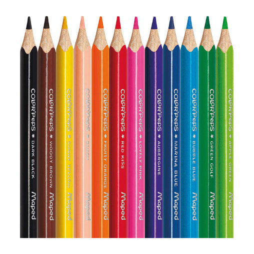 MAPED Color'Peps Colour Pencils 12s 832500