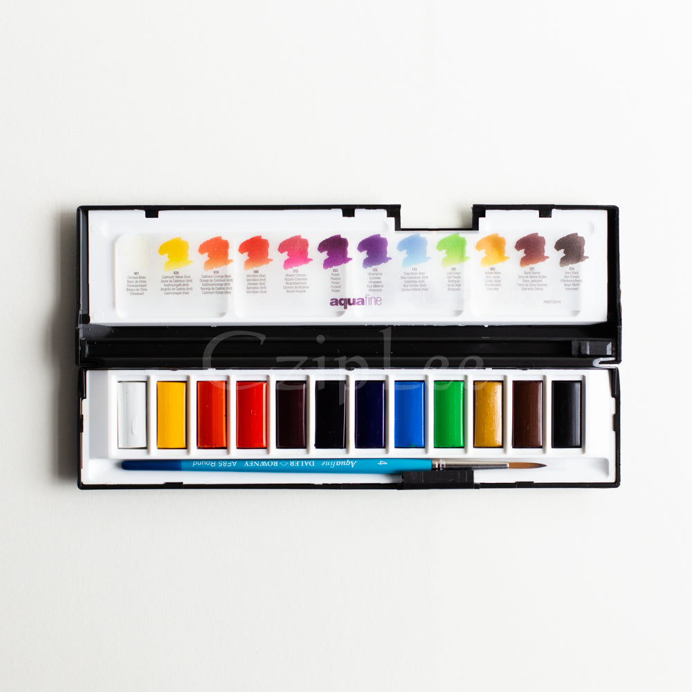 DALER ROWNEY Aquafine Watercolour Whole Pan Set Default Title
