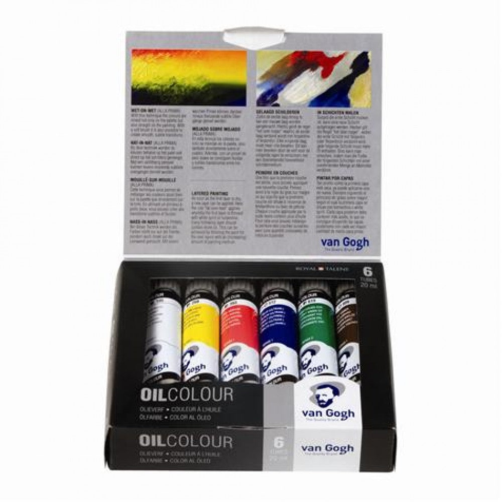TALENS Van Gogh Oil Col Starter Set 6x20ml