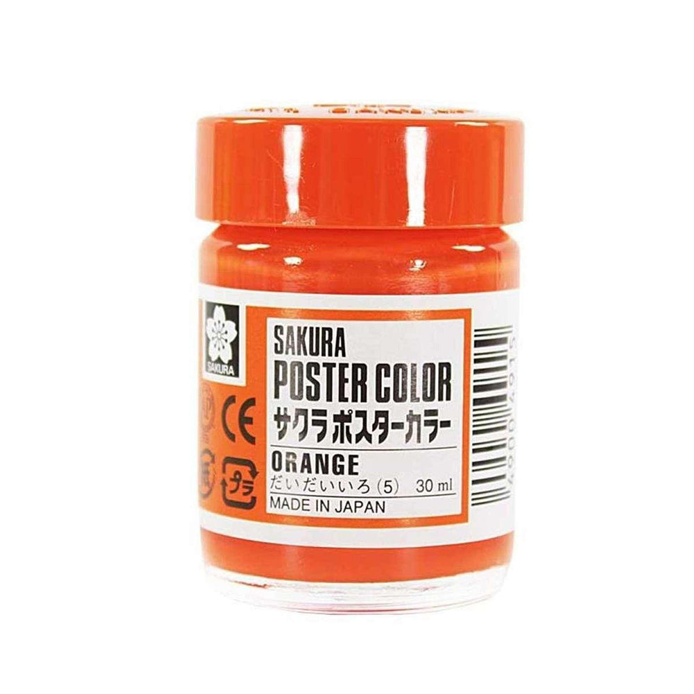 SAKURA Poster Color 30ml #5 Orange