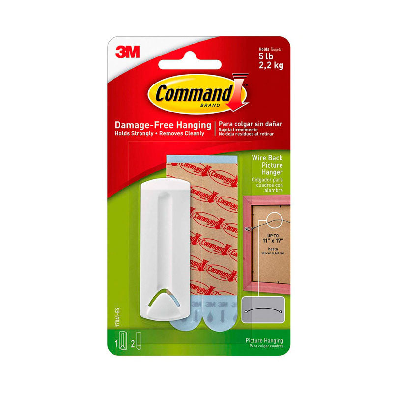 3M Command Picture Hanging Strips 17041 Wire-backed Default Title
