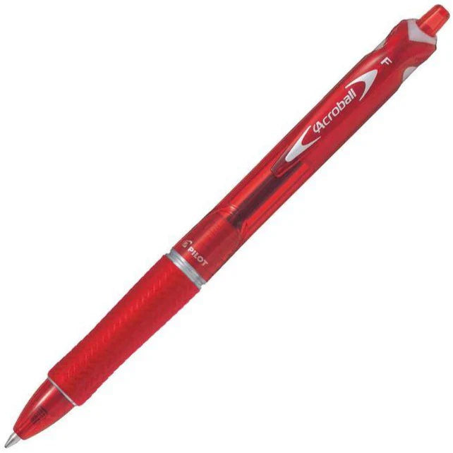 PILOT Acroball Ball Pen F-Red