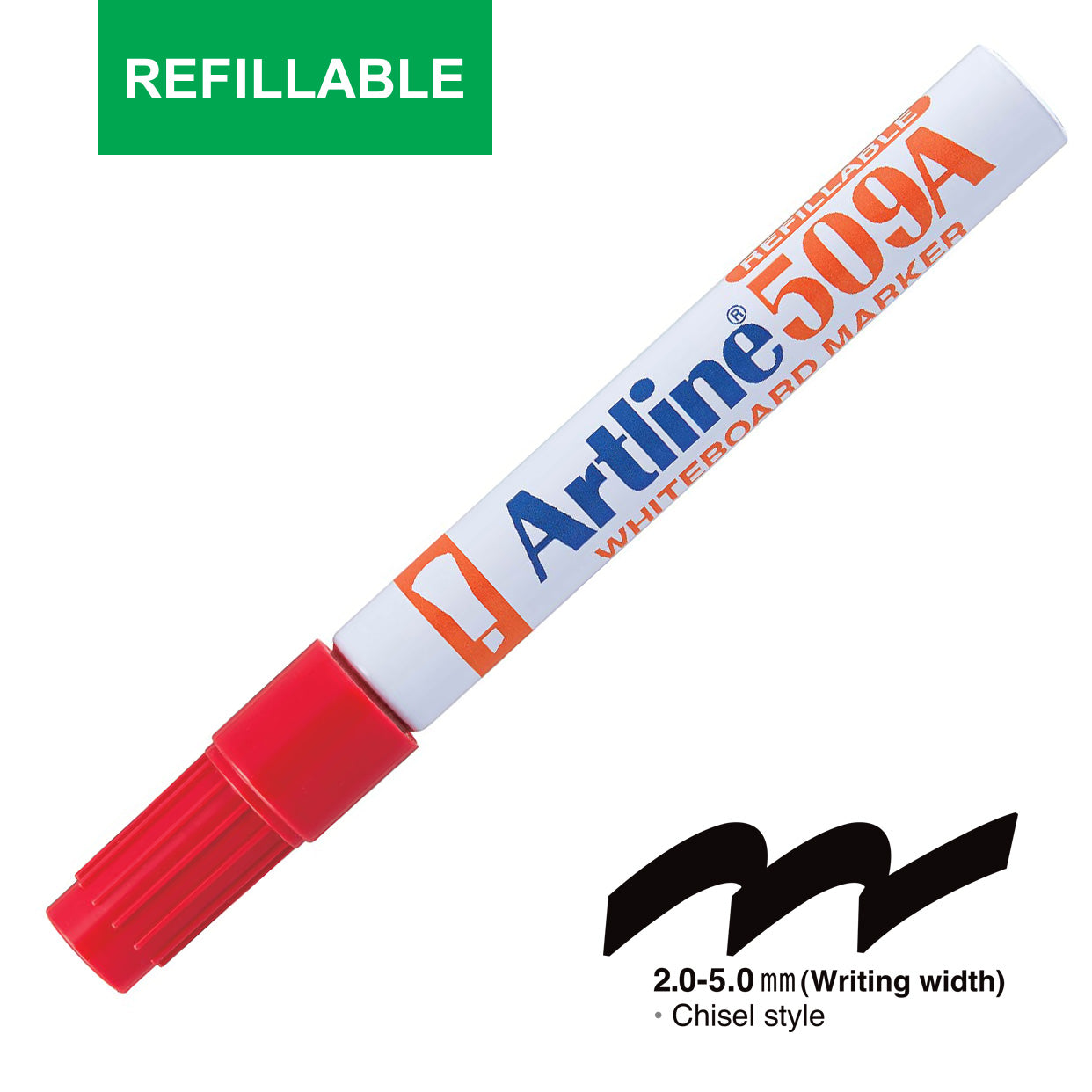 ARTLINE Whiteboard Marker 509A-Red