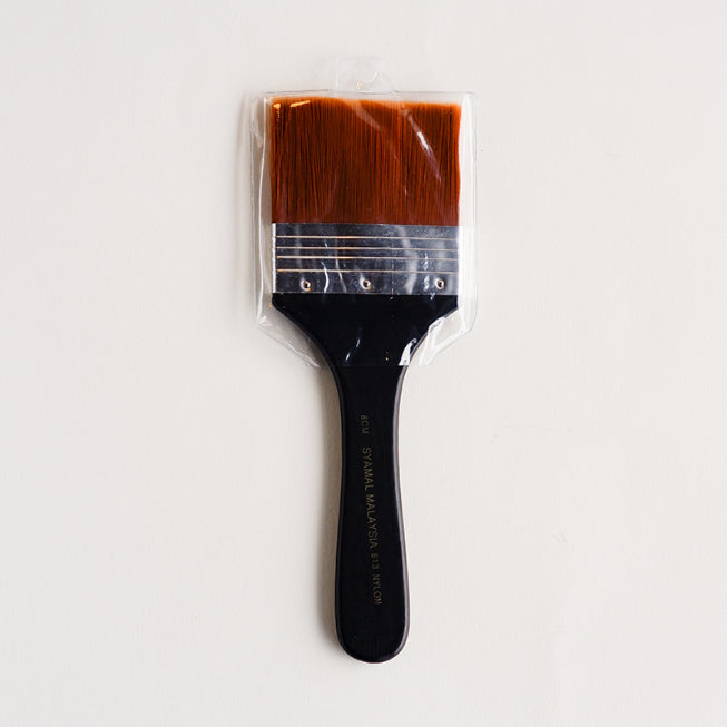 SYAMAL Brush 813 Varnish Flat-8cm