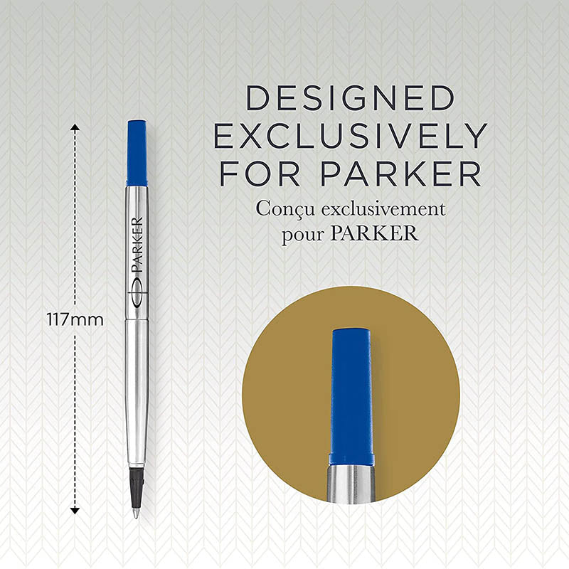 PARKER Quink Rollerball Refill M-Blue BL1