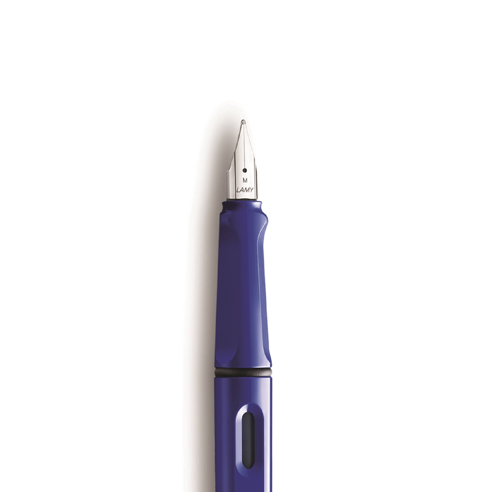LAMY Safari Shiny Blue 014 Fountain Pen-Broad Default Title
