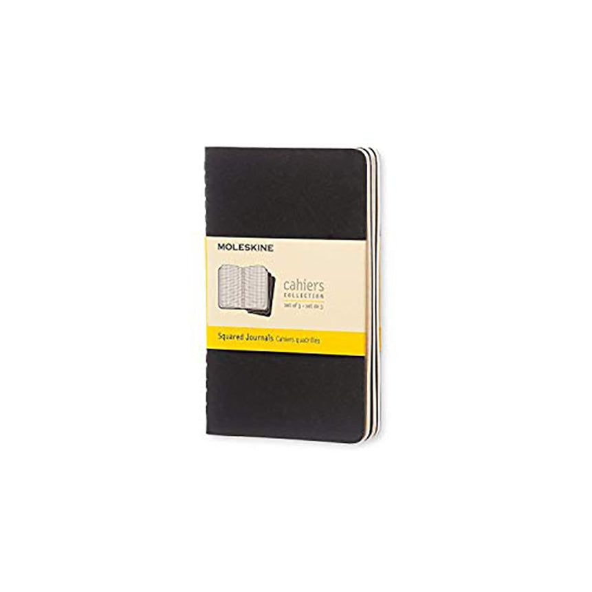 MOLESKINE Cahier P Squared Black Set of 3