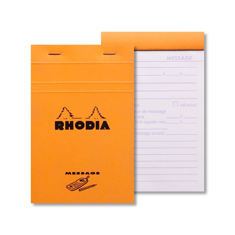 RHODIA Basics Message No.140 110x170mm Orange Default Title