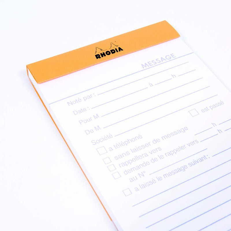 RHODIA Basics Message No.140 110x170mm Orange Default Title
