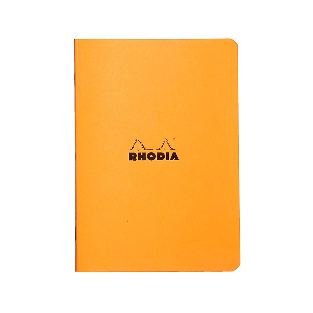 RHODIA Classic Stapled A5 148x210mm Lined Orange Default Title