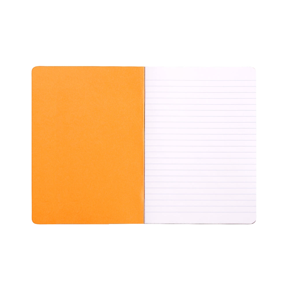 RHODIA Classic Stapled A5 148x210mm Lined Orange Default Title