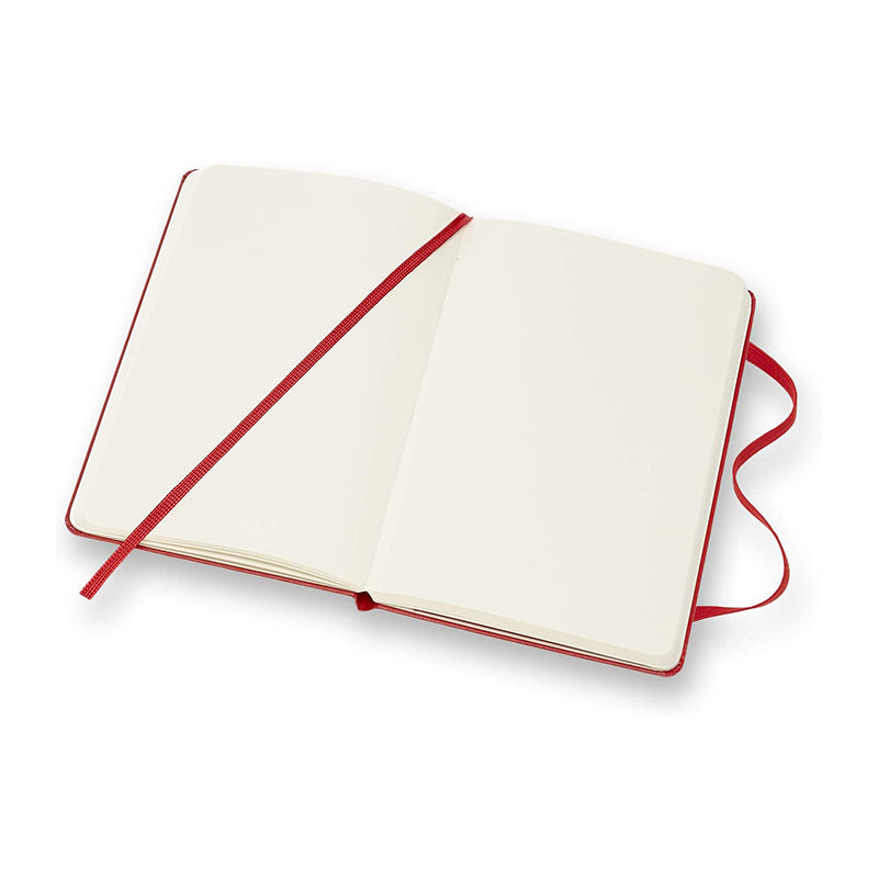 MOLESKINE Classic Pocket Plain Hard Scarlet Red
