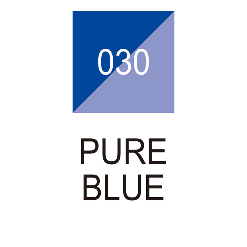 ZIG MS Brushables Brush Pen 030 Pure Blue Default Title