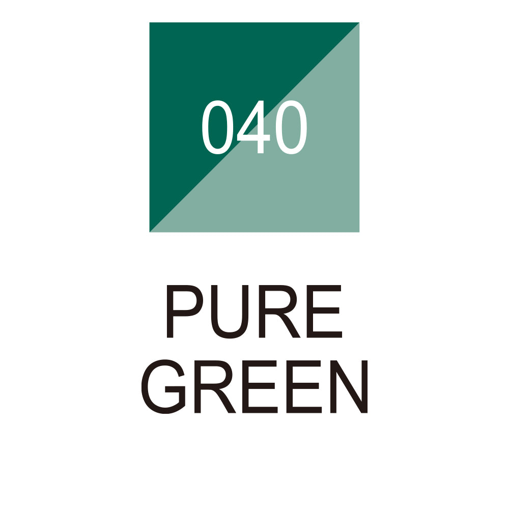 ZIG MS Brushables Brush Pen 040 Pure Green Default Title