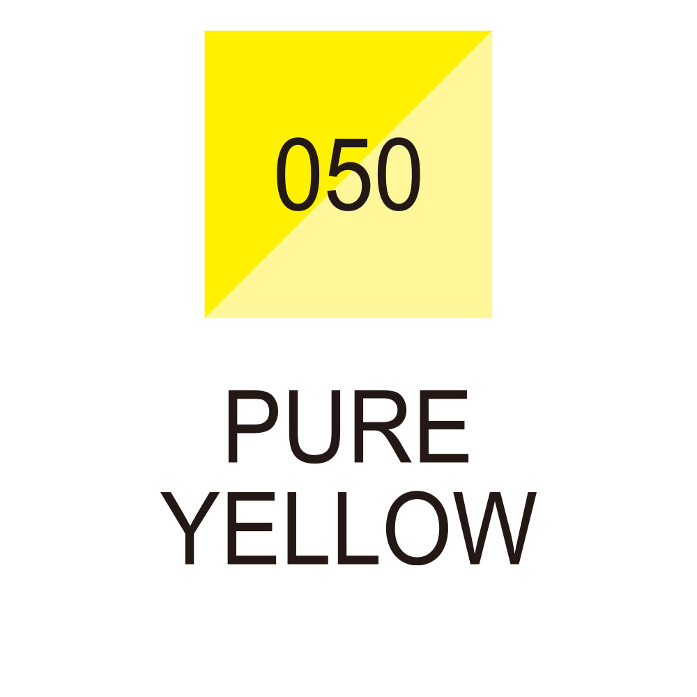 ZIG MS Brushables Brush Pen 050 Pure Yellow Default Title