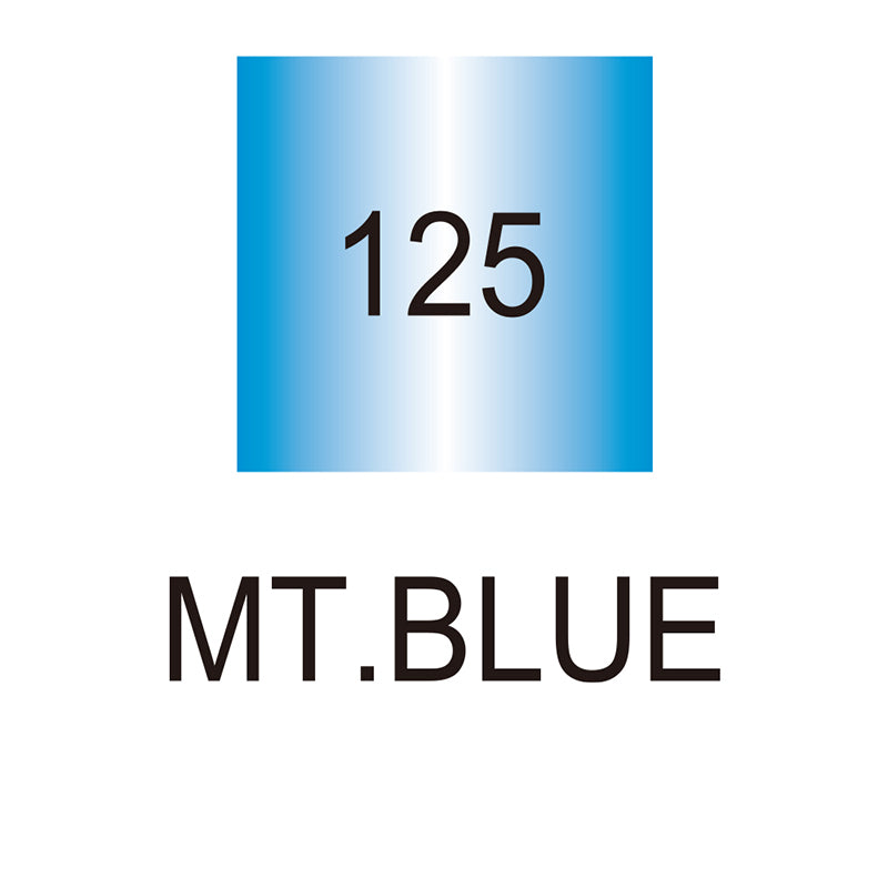 ZIG MS Calligraphy Twin Tip Marker Metallic Blue Default Title