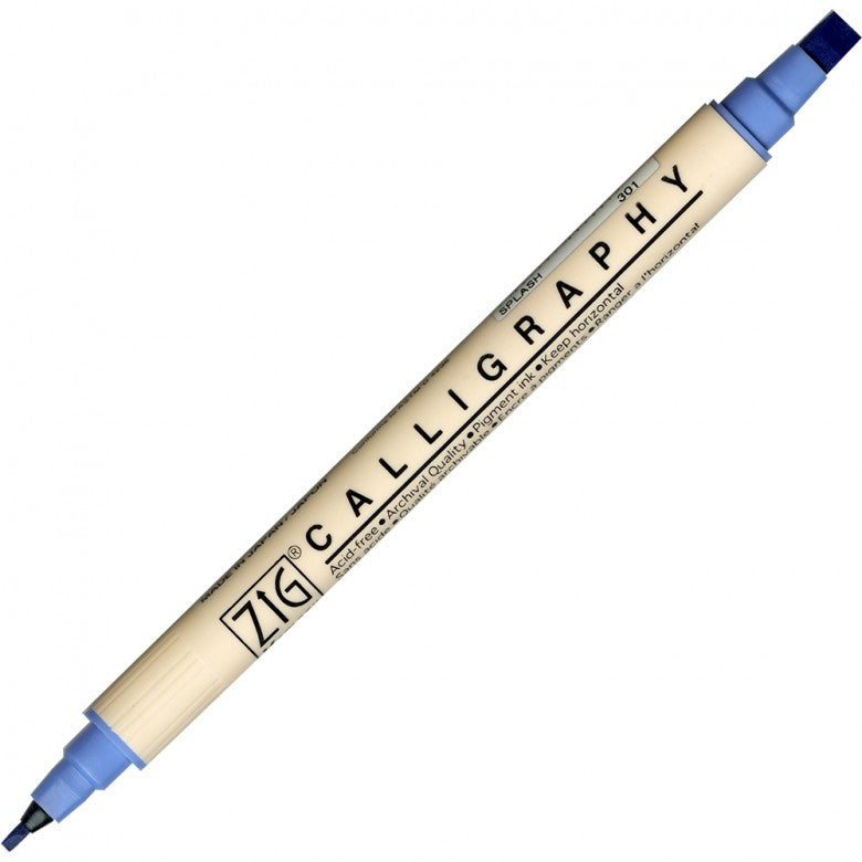ZIG MS Writer Twin Tip Marker 032 Blue Jay Default Title