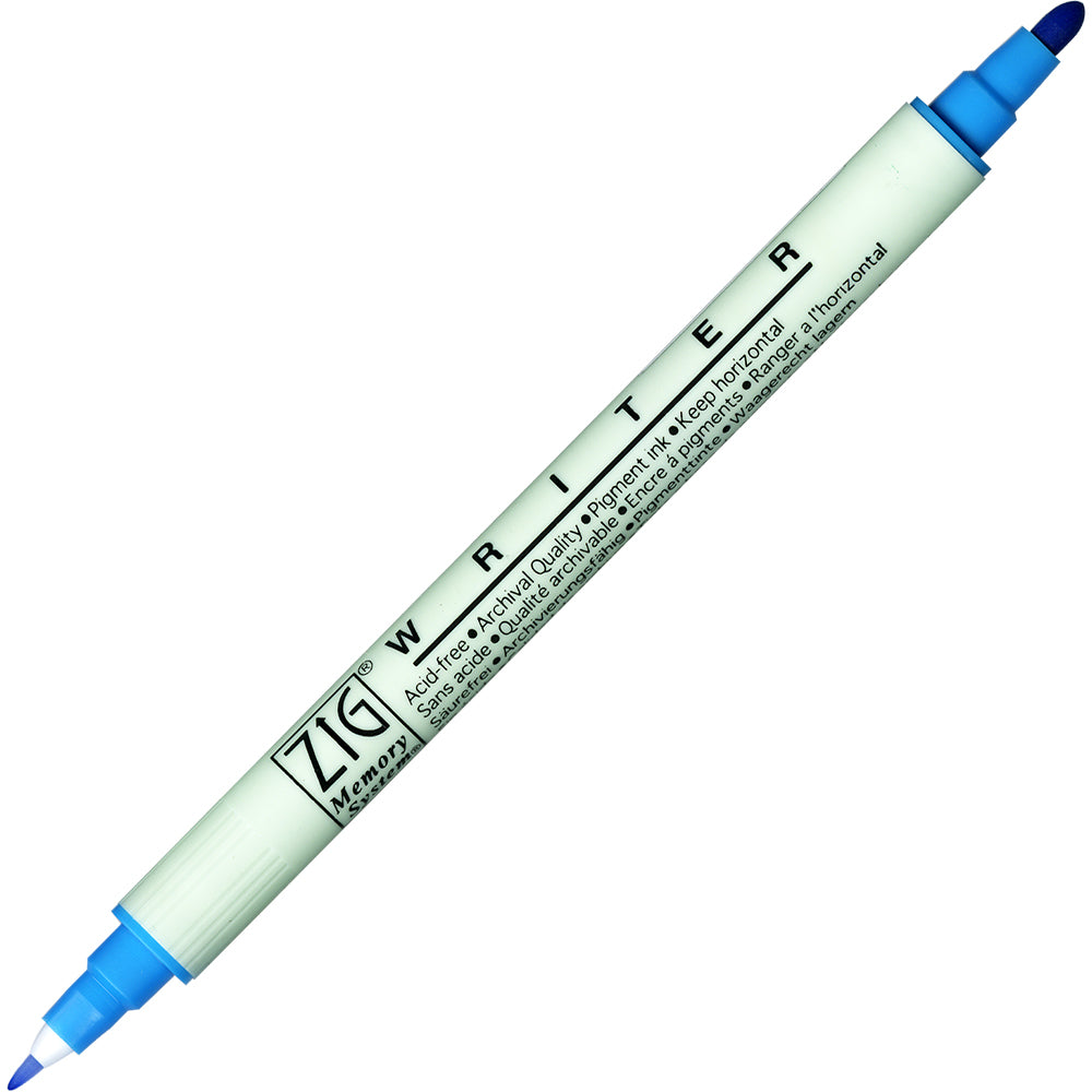 ZIG MS Writer Twin Tip Marker 031 Baby Blue Default Title