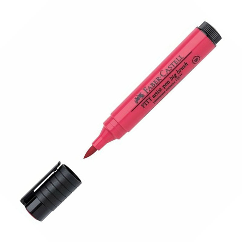 FABER-CASTELL PITT artist pen>BIG BRUSH<127 PINK CARMINE Default Title