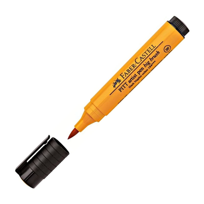 FABER-CASTELL PITT artist pen>BIG BRUSH<184 DARK NAPLES OCHRE Default Title
