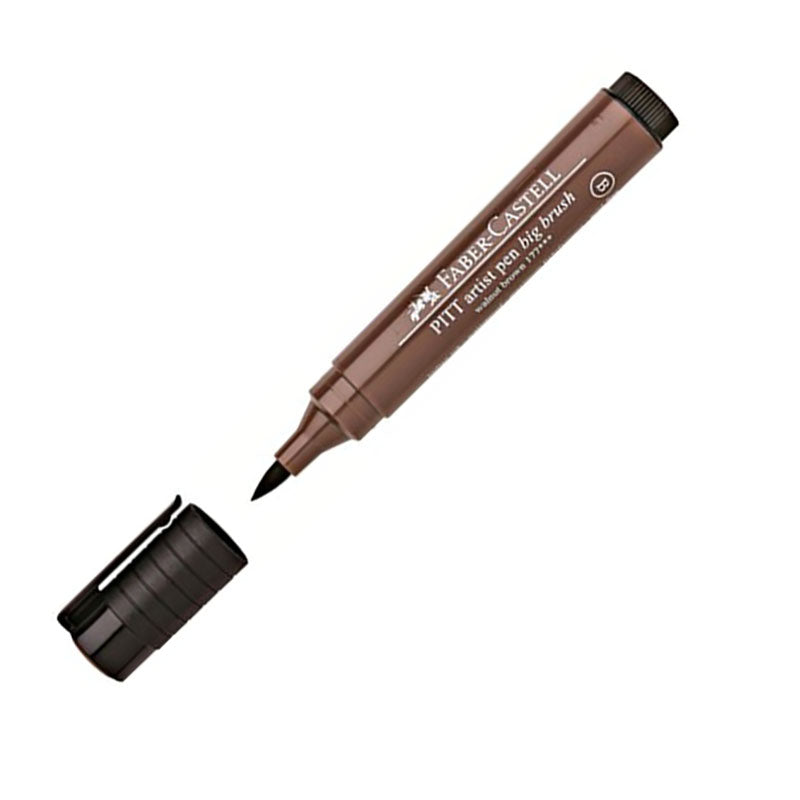 FABER-CASTELL PITT artist pen>BIG BRUSH<177 WALNUT BROWN Default Title