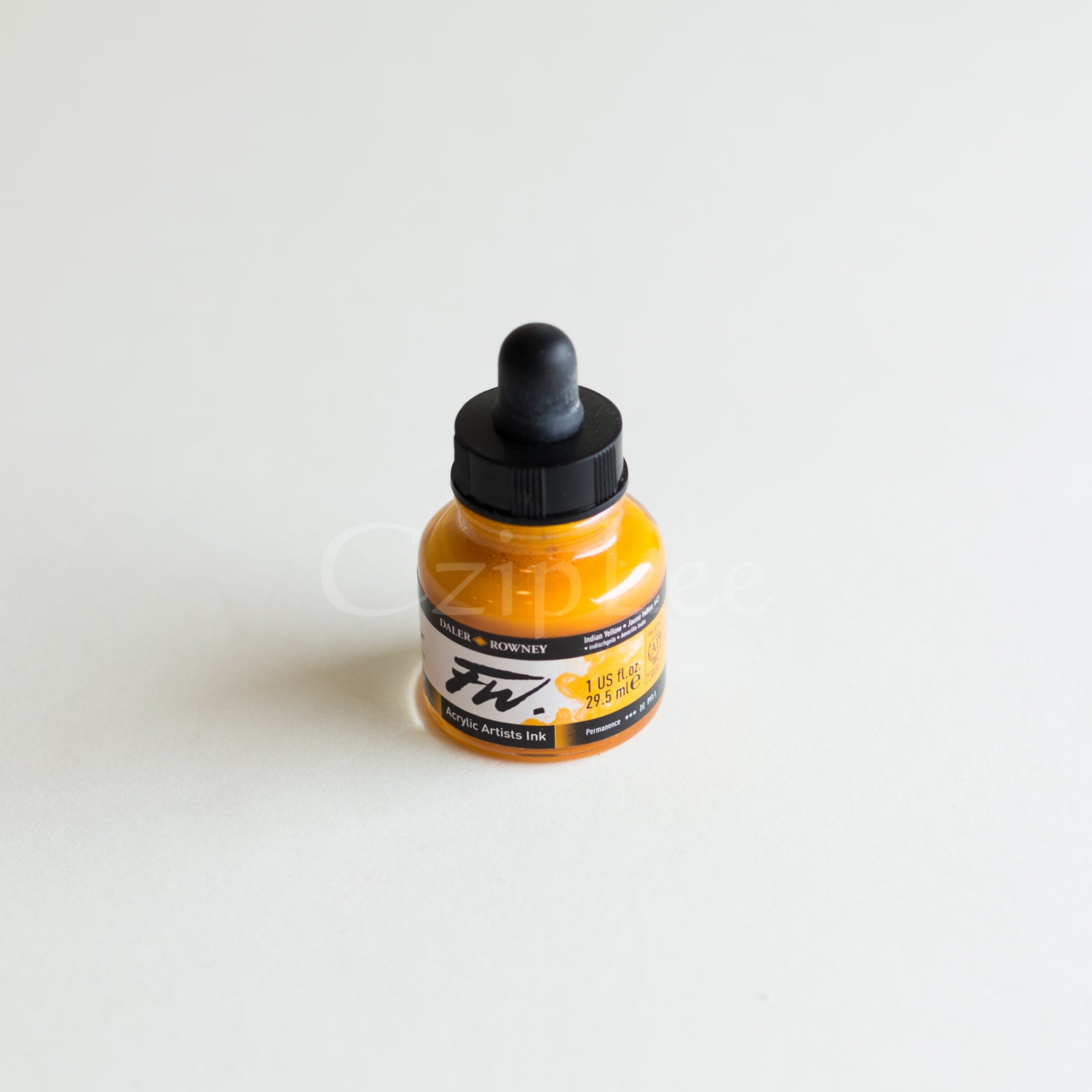 DALER ROWNEY FW Acrylic Artists Ink 29.5ml 643 Indian Yellow Default Title