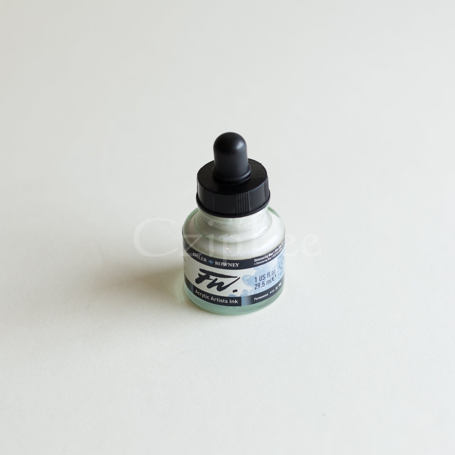 DALER ROWNEY FW Acrylic Artists Ink 29.5ml 711 Shimmer Blue Default Title