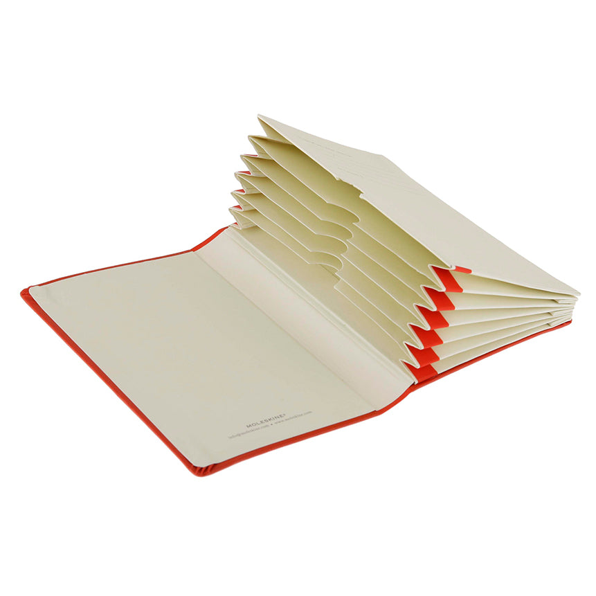 MOLESKINE Classic Large Memo Pockets Hard Red
