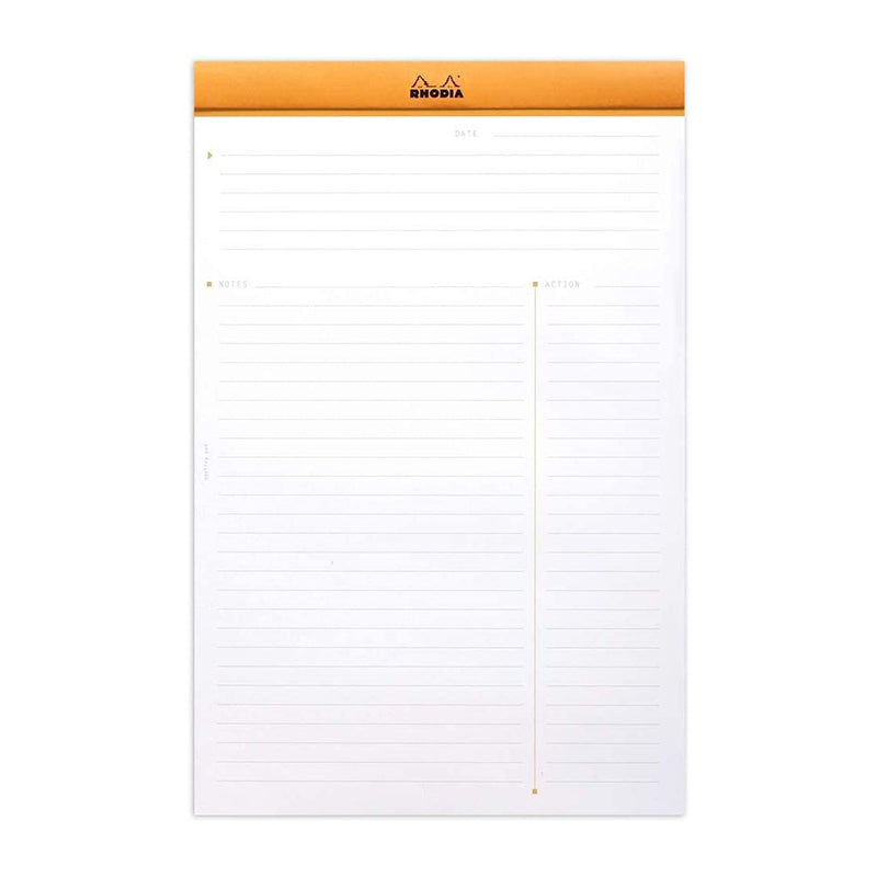 RHODIA Basics Meeting Pad No.19 A4+ 210x318mm Orange Default Title
