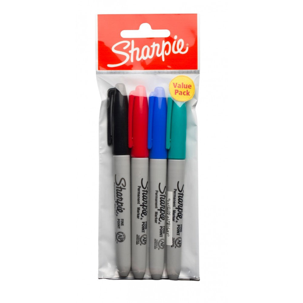 SHARPIE Fine Marker VP Black/Blue/Red BL3 FOC 1