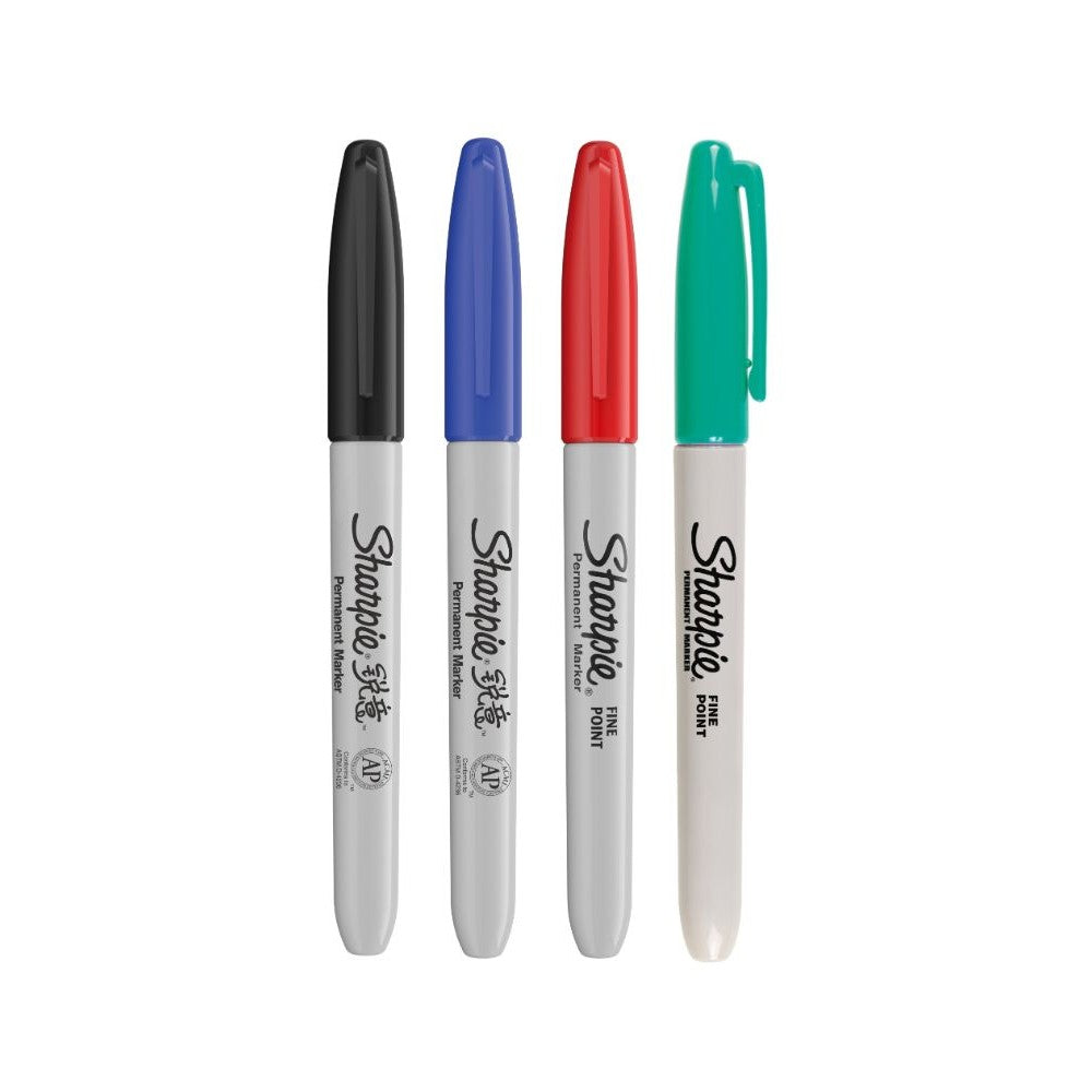 SHARPIE Fine Marker VP Black/Blue/Red BL3 FOC 1