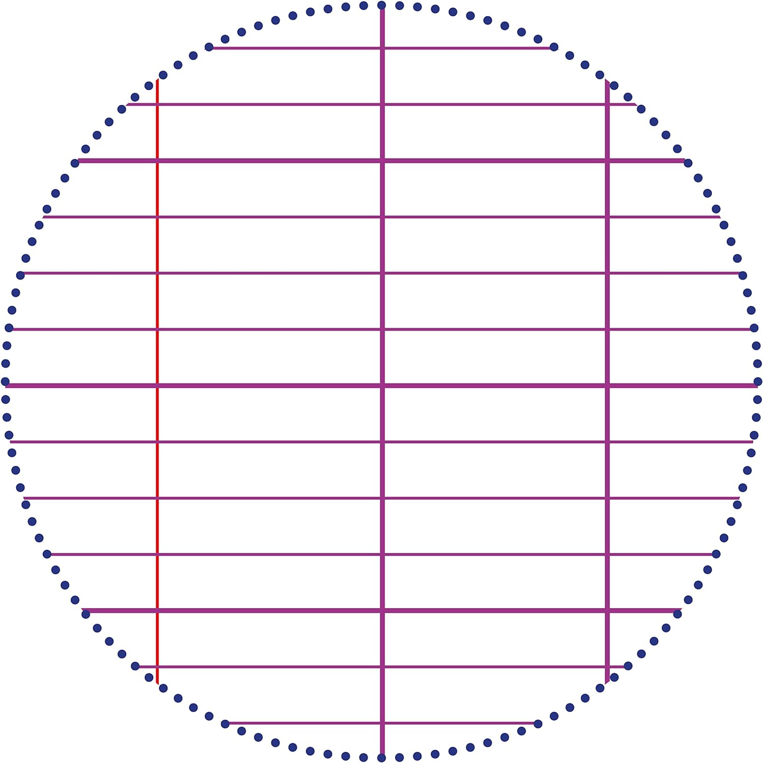 CLAIREFONTAINE Folder of 200 Punched Double Sheets A4 Seyes