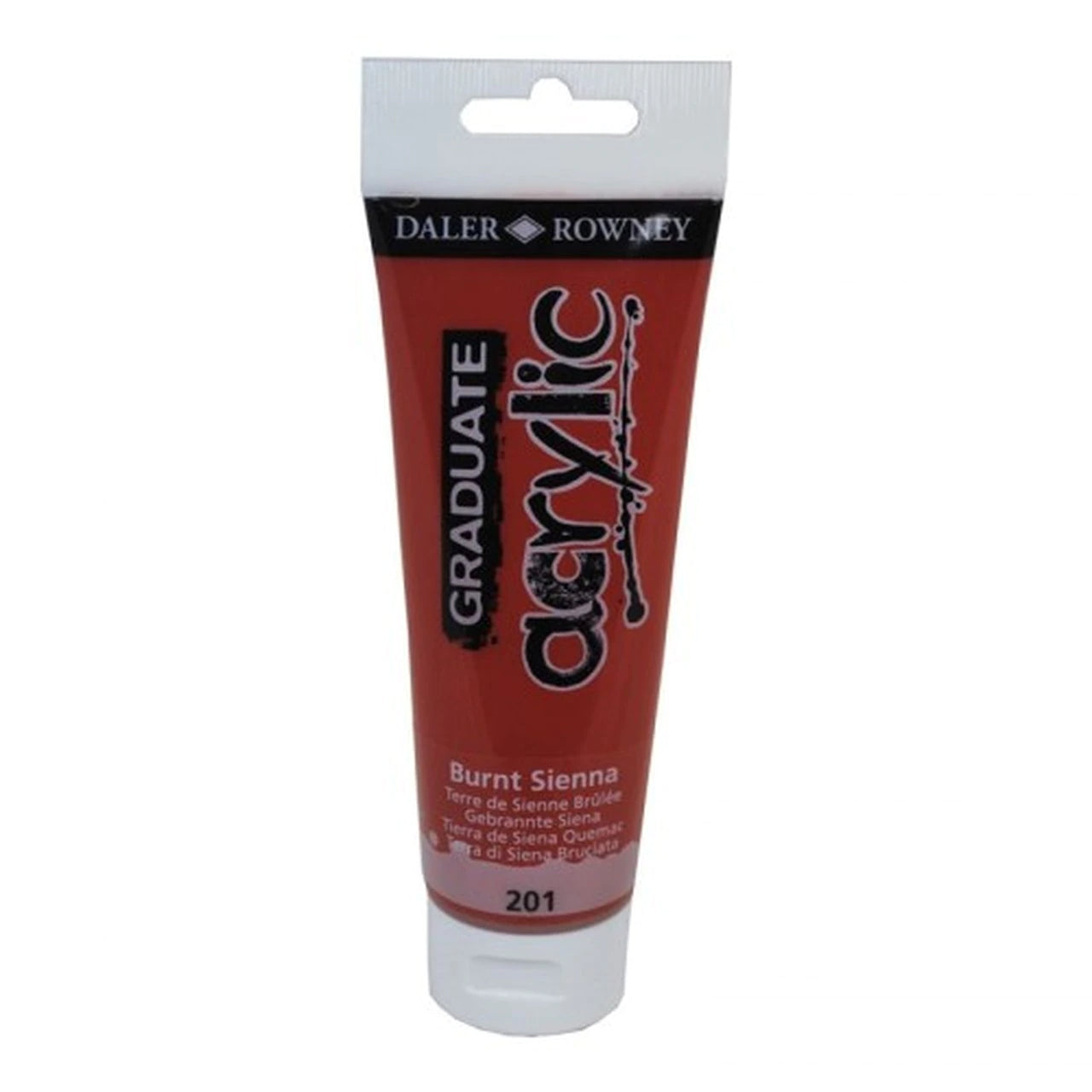 DALER ROWNEY Grad Acrylic 120ml 201 Burnt Sienna Default Title